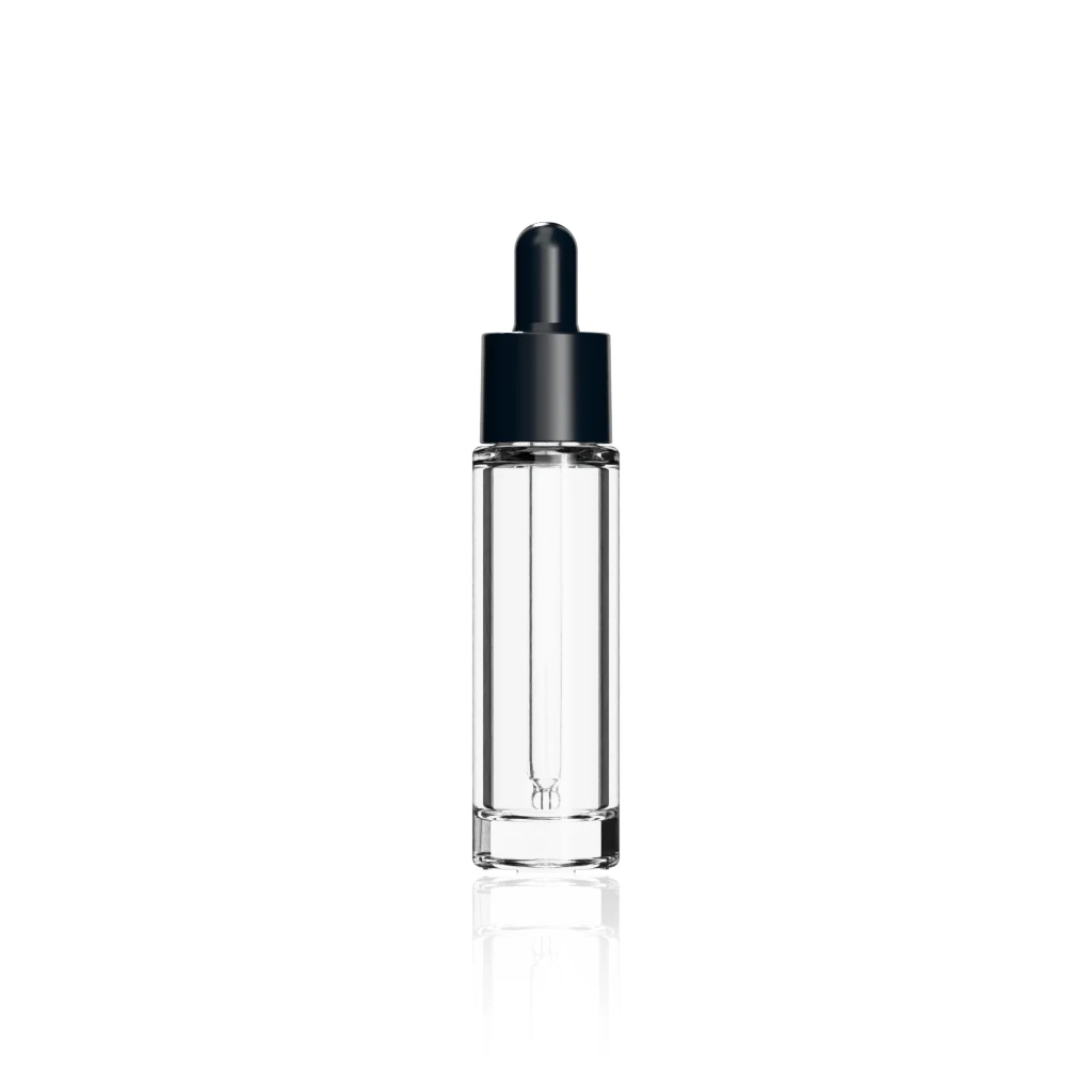 15ml (0.5 oz) Glass Cylinder Dropper Bottle