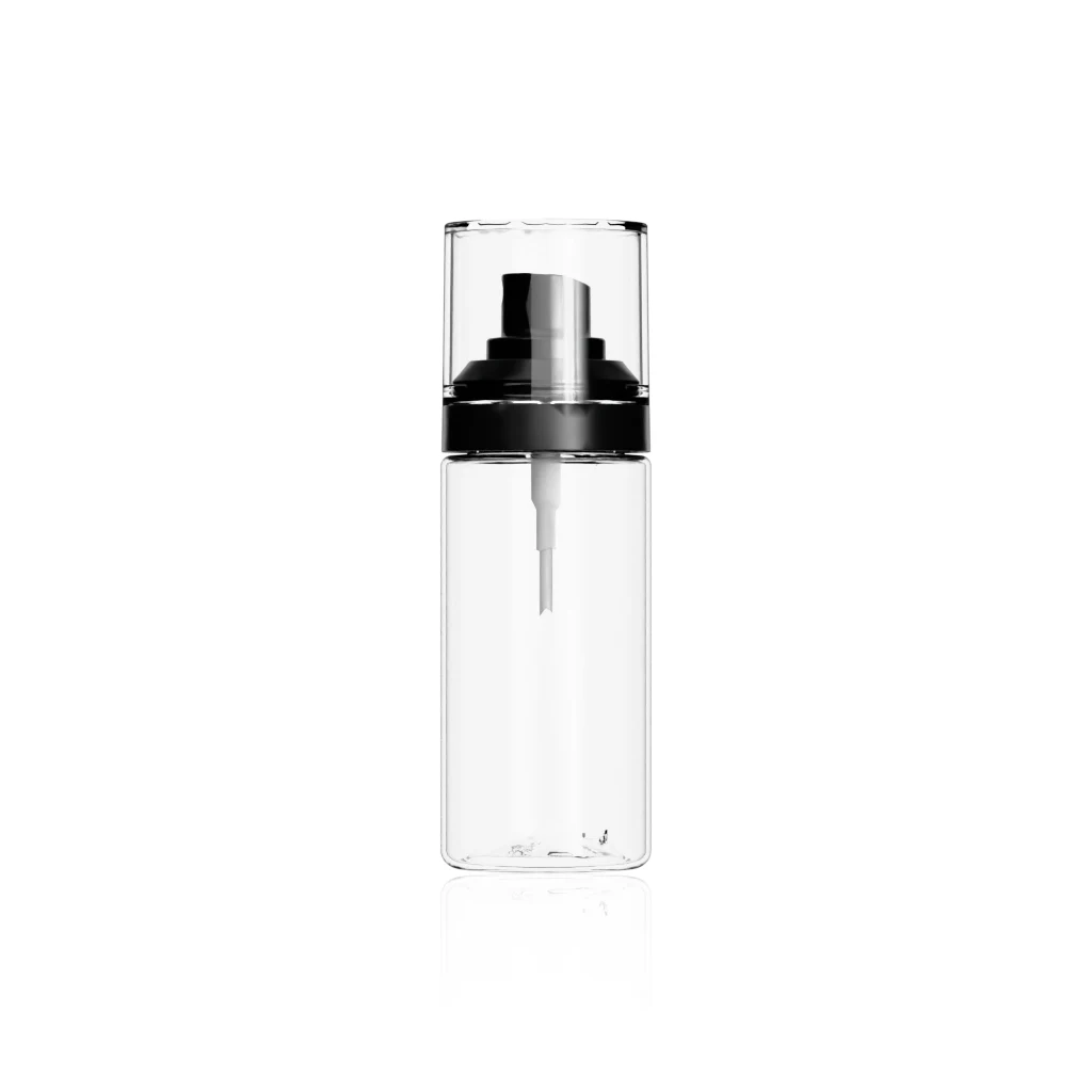 80ml (2.7 oz) pet cylinder spray bottle
