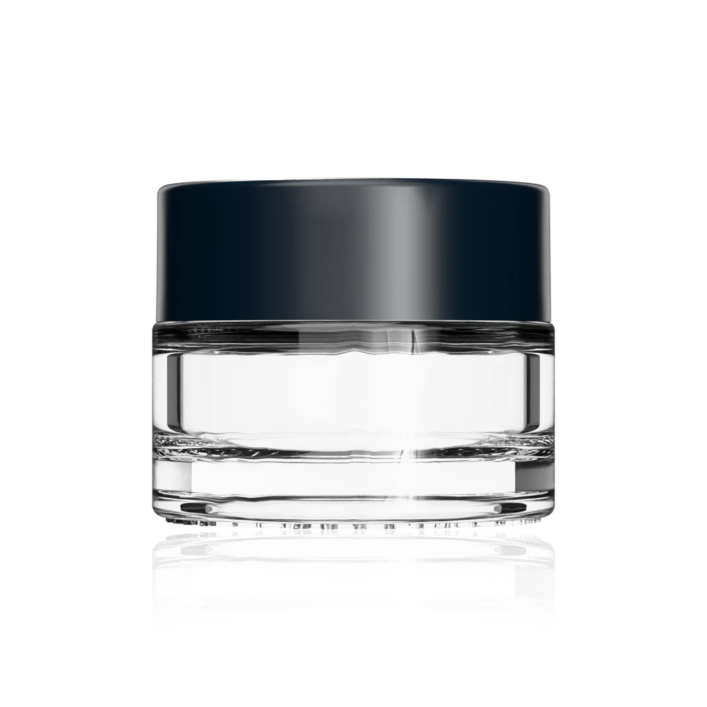 20ml (0.68 oz) glass straight-sided jar