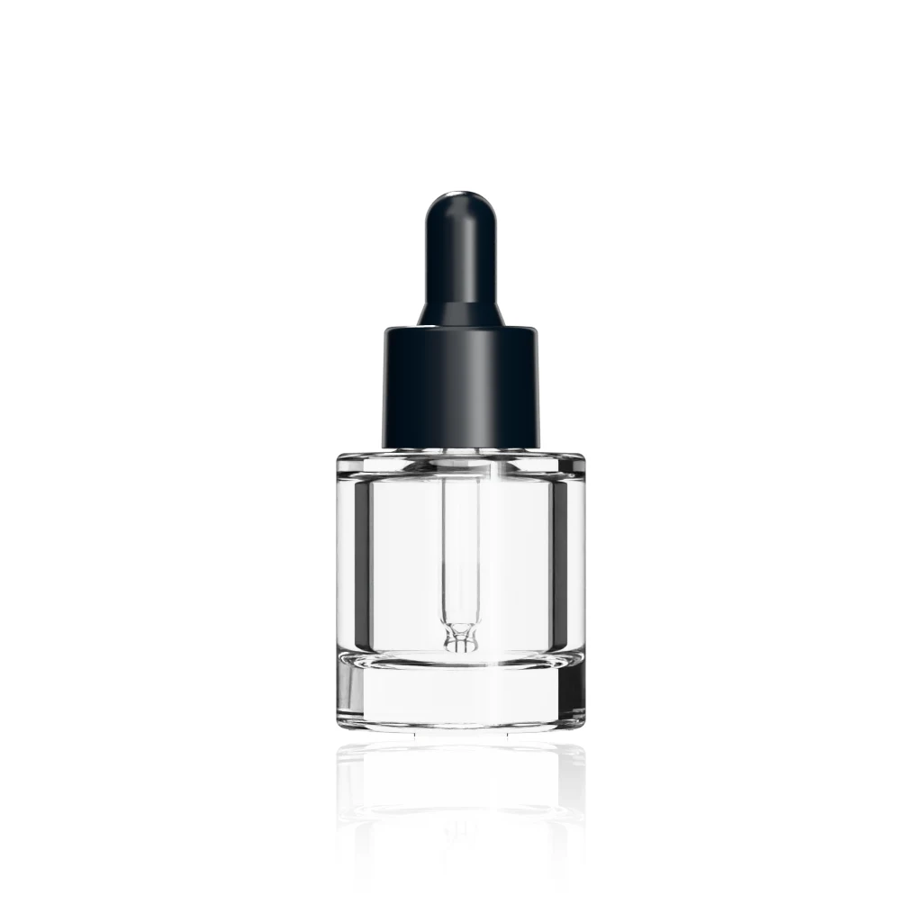 15ml (0.5 oz) Glass Cylinder Dropper Bottle