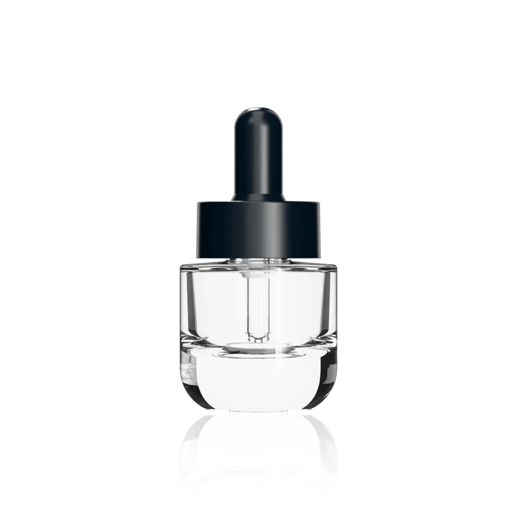 15ml (0.5 oz) Glass Boston Round Dropper Bottle