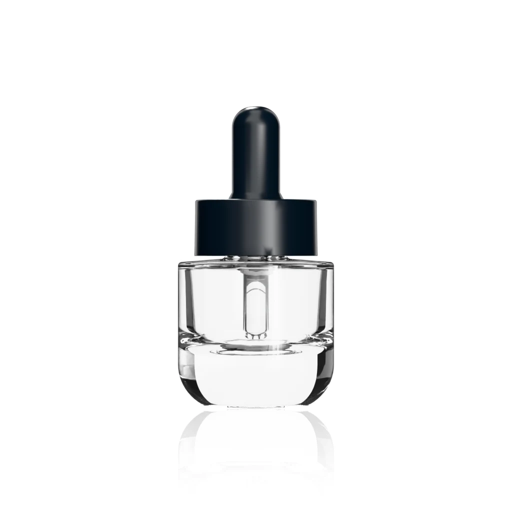 15ml (0.5 oz) glass boston round dropper bottle